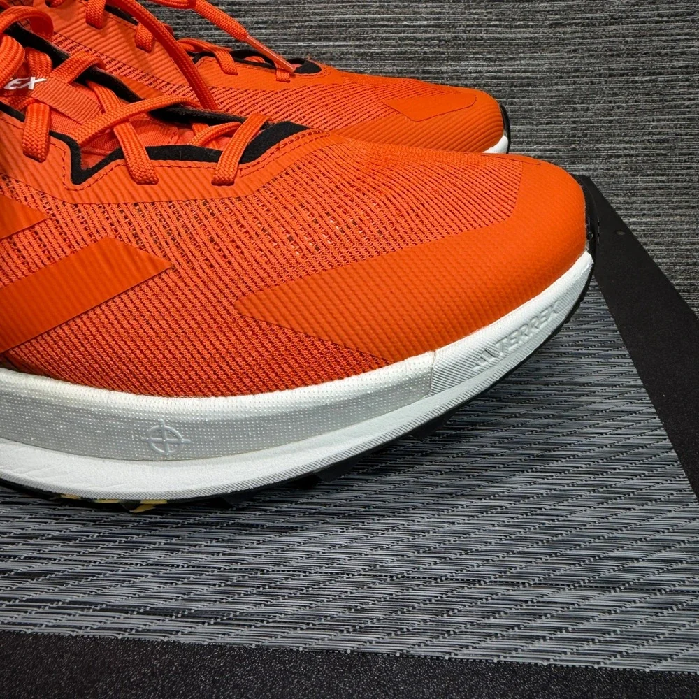 adidas Men Size 15 Orange Terrex Soulstride Flow Trail Running Shoes IE8455